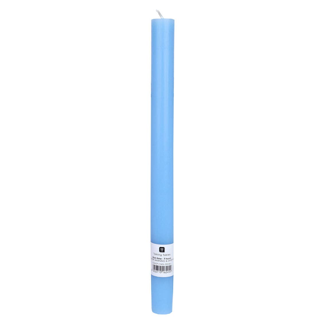 Blue Straight Dinner Candles