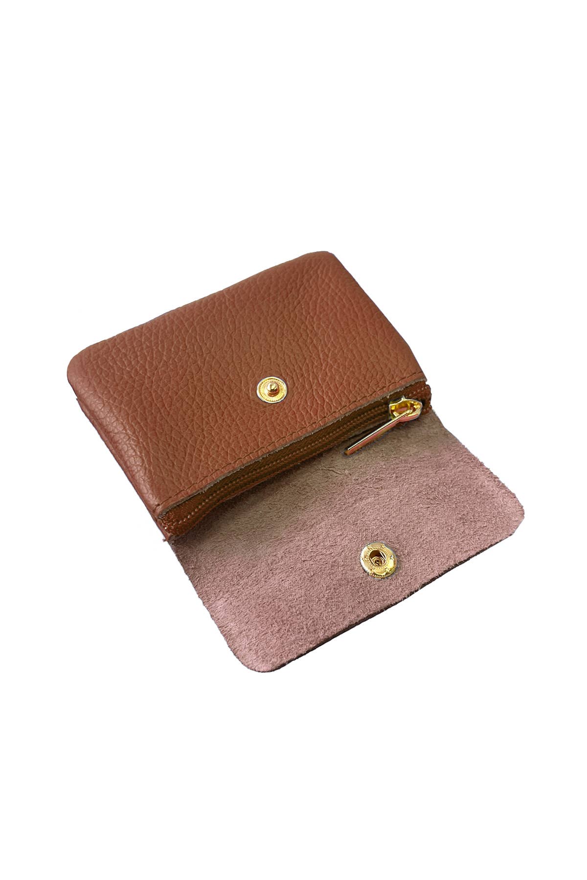 Leather Wallet - Cognac
