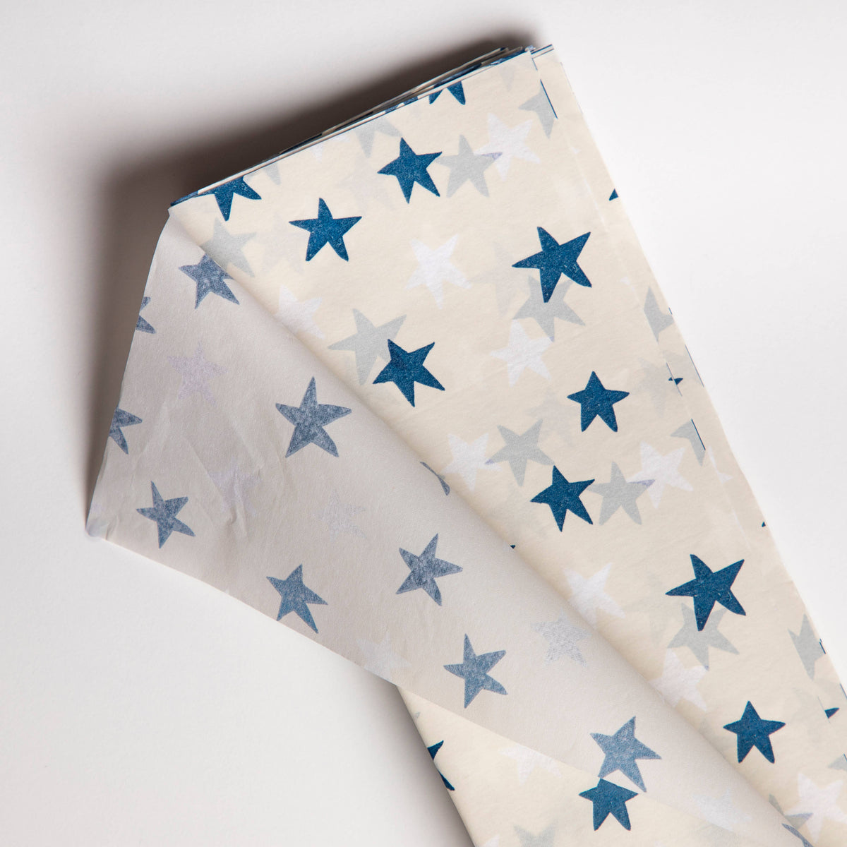 Tissue Paper Blue Stars Birthday Crafts Wrapping