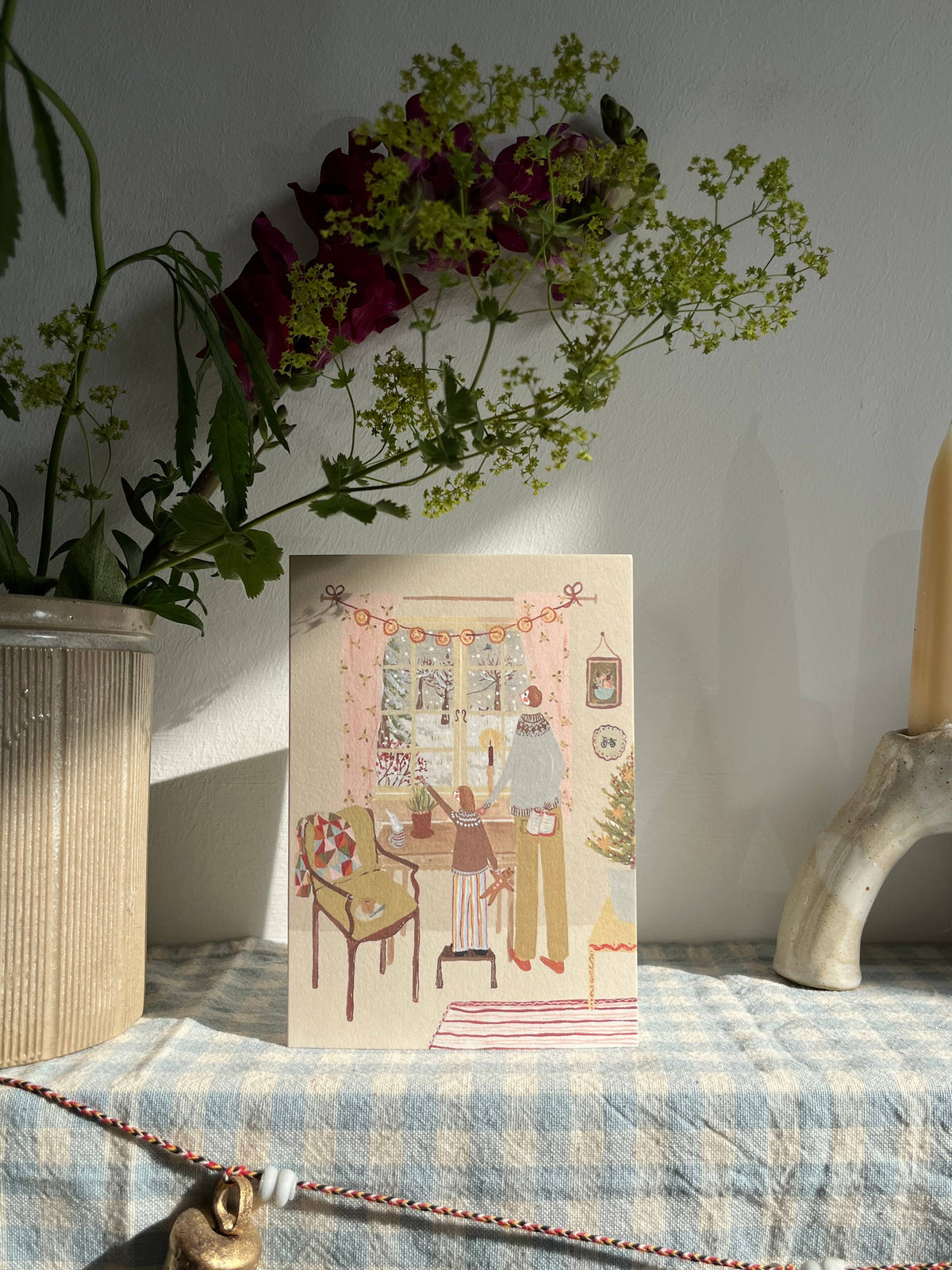 The First Snowfall Christmas Card