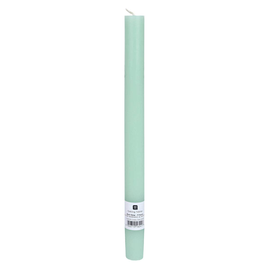 Sage Green Straight Dinner Candle