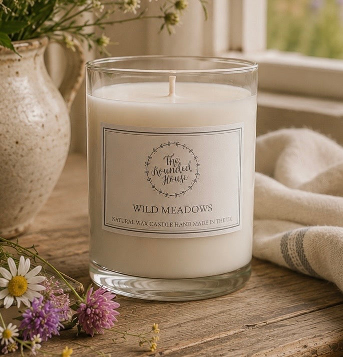 The Rounded House Candle - Wild Meadows