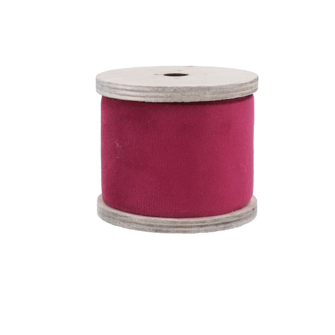 Velvet Ribbon 6cm - Red 3M