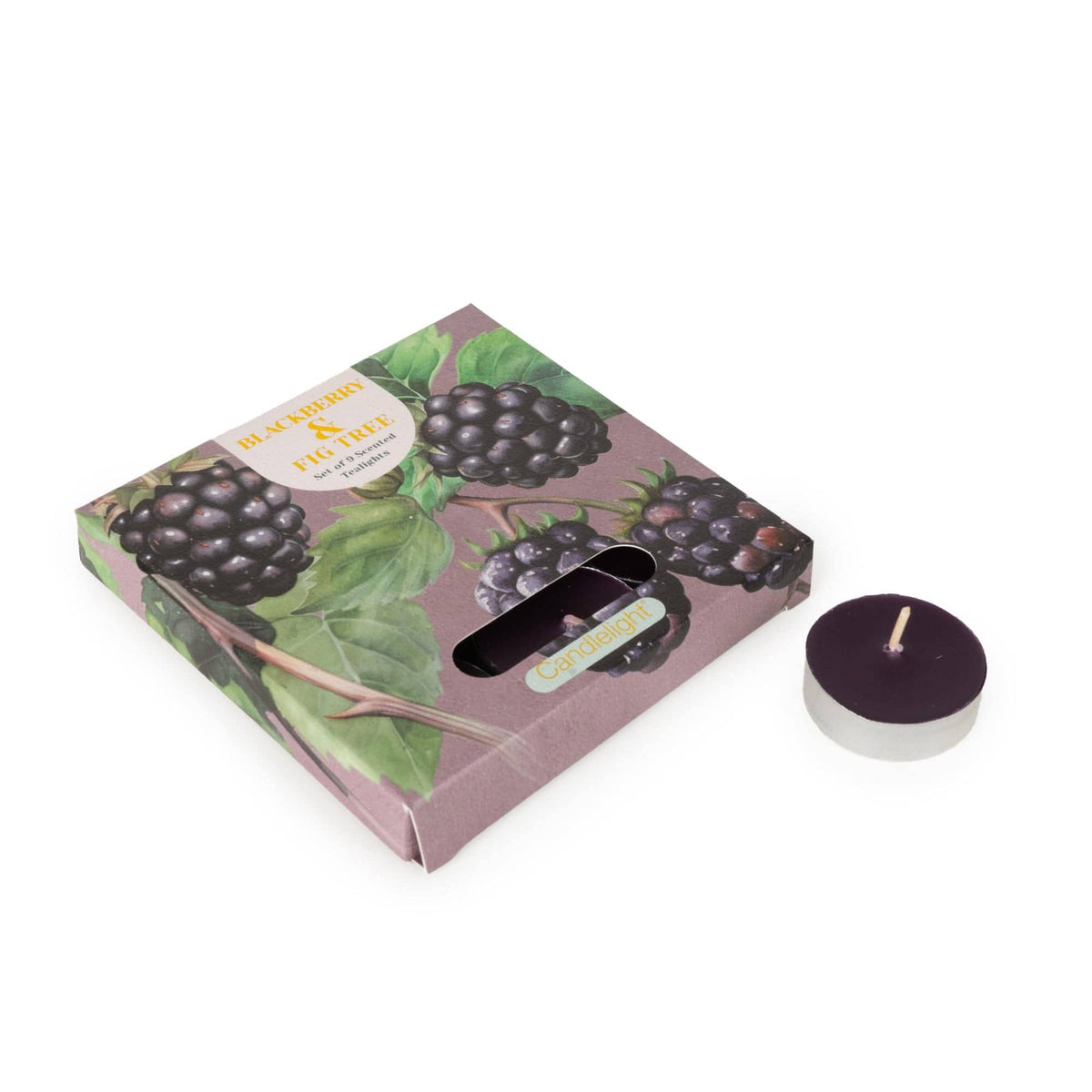 Set of 9 Tealights - Blackberry & Fig Tree
