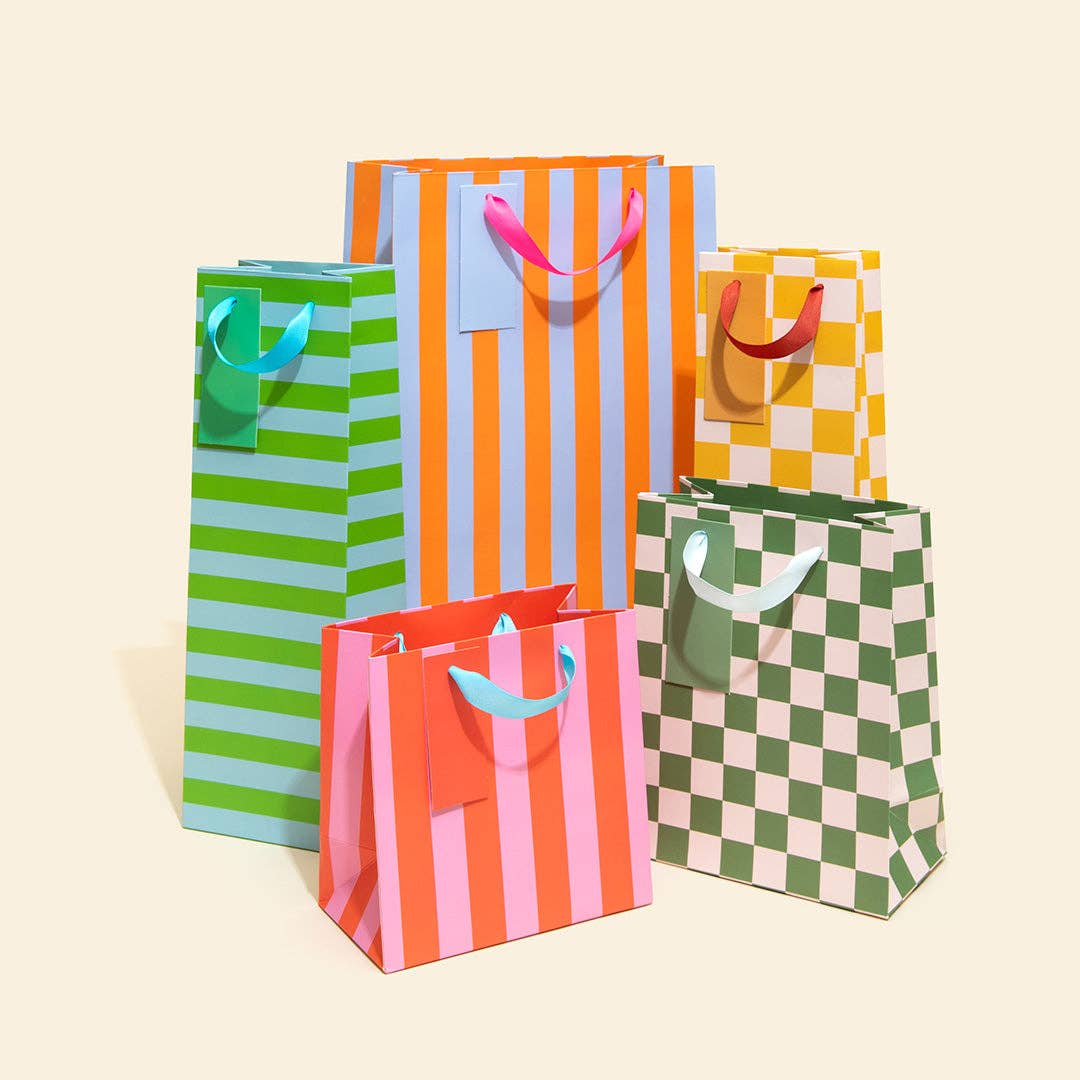 Orange and Blue Large Gift Bag