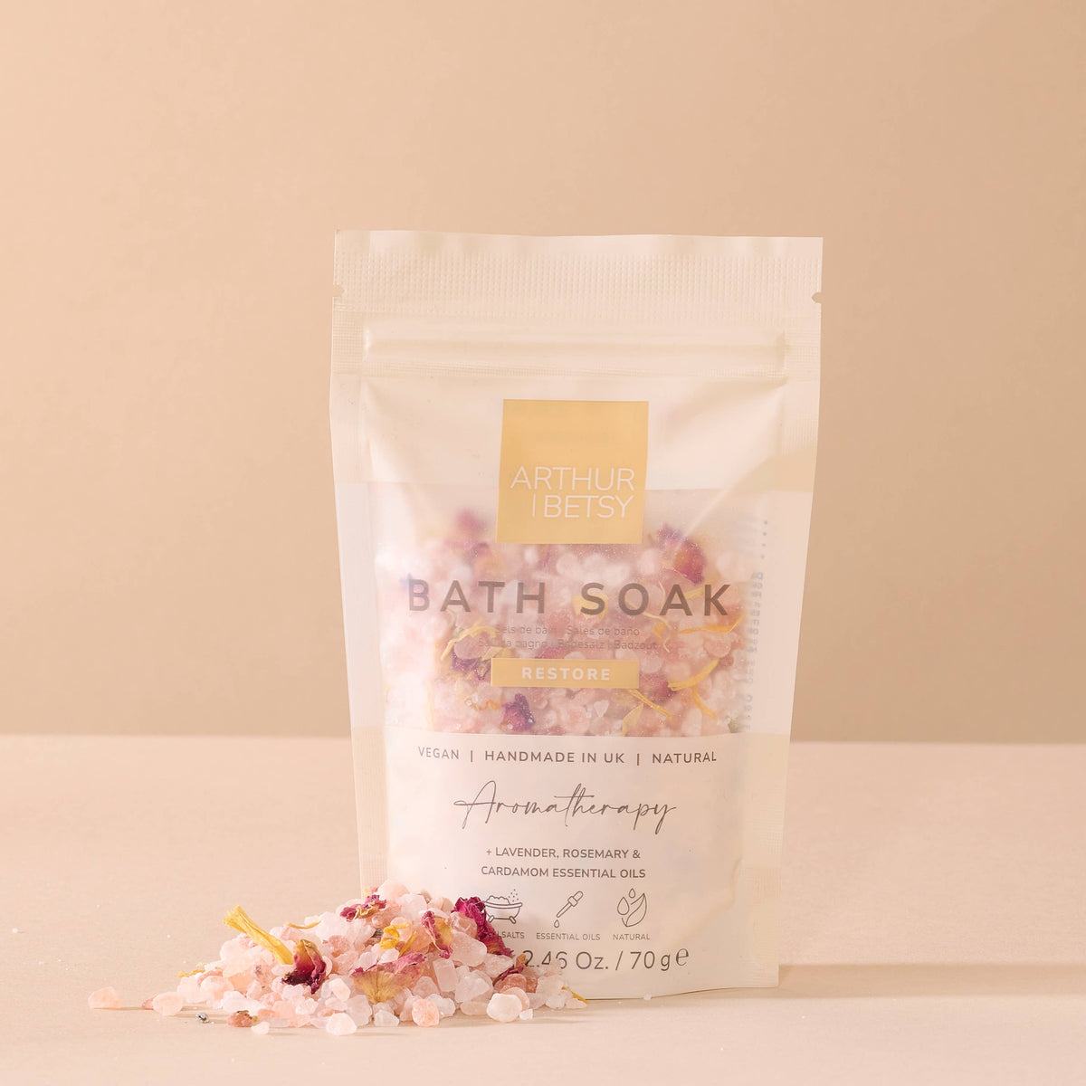 Aromatherapy Luxury Bath salts - Restore