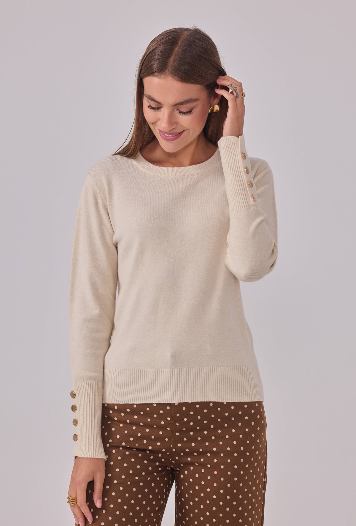 Vanessa jumper - Ecru
