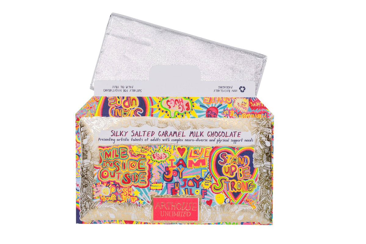 Full of Joy, Silky Milk Salted Caramel Chocolate Bar