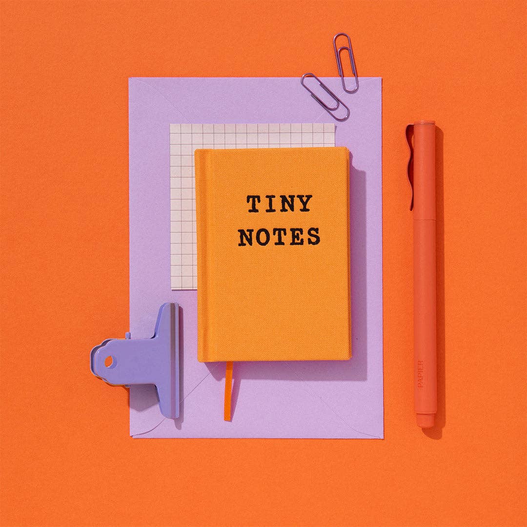 Tiny Notes A7 Fabric Hardback Notebook