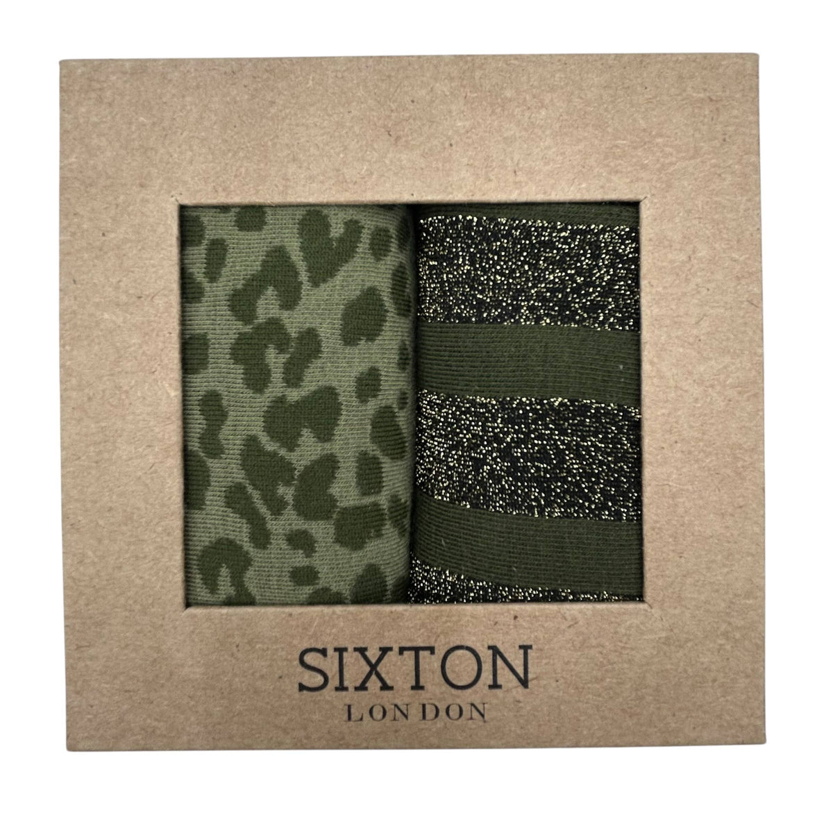 Ivy Leopard & Ivy Sock Box Duo