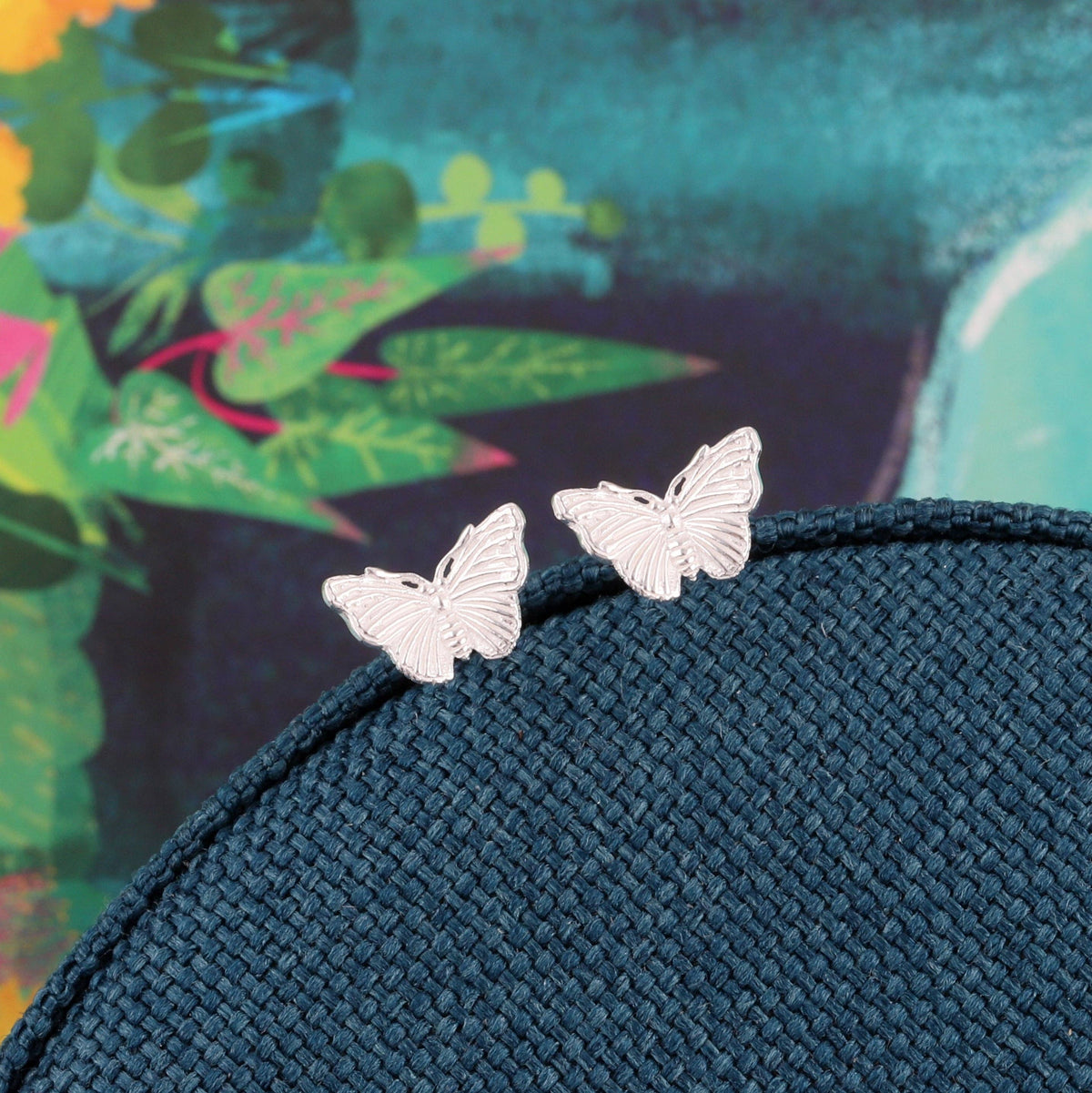 'Just for you' Butterfly Earrings