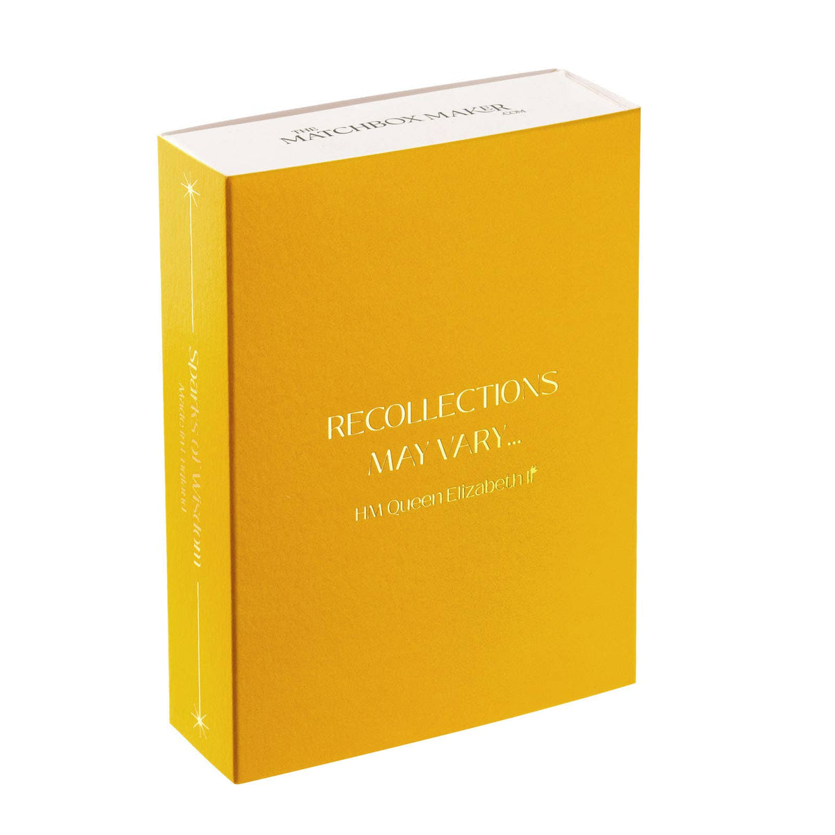 Recollections May Vary Design Long Matches