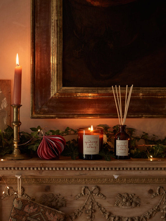 Spiced Orange & Red Berry Candle - Plum & Ashby 220g