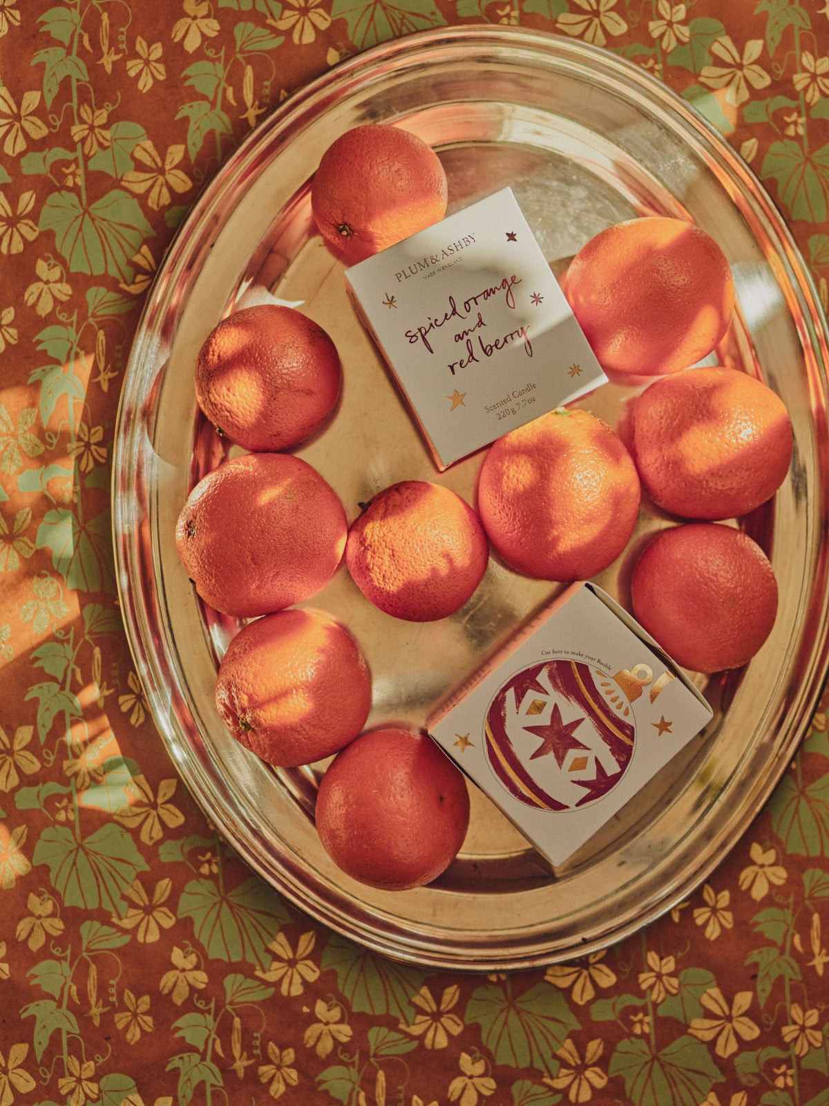 Spiced Orange & Red Berry Candle - Plum & Ashby 220g