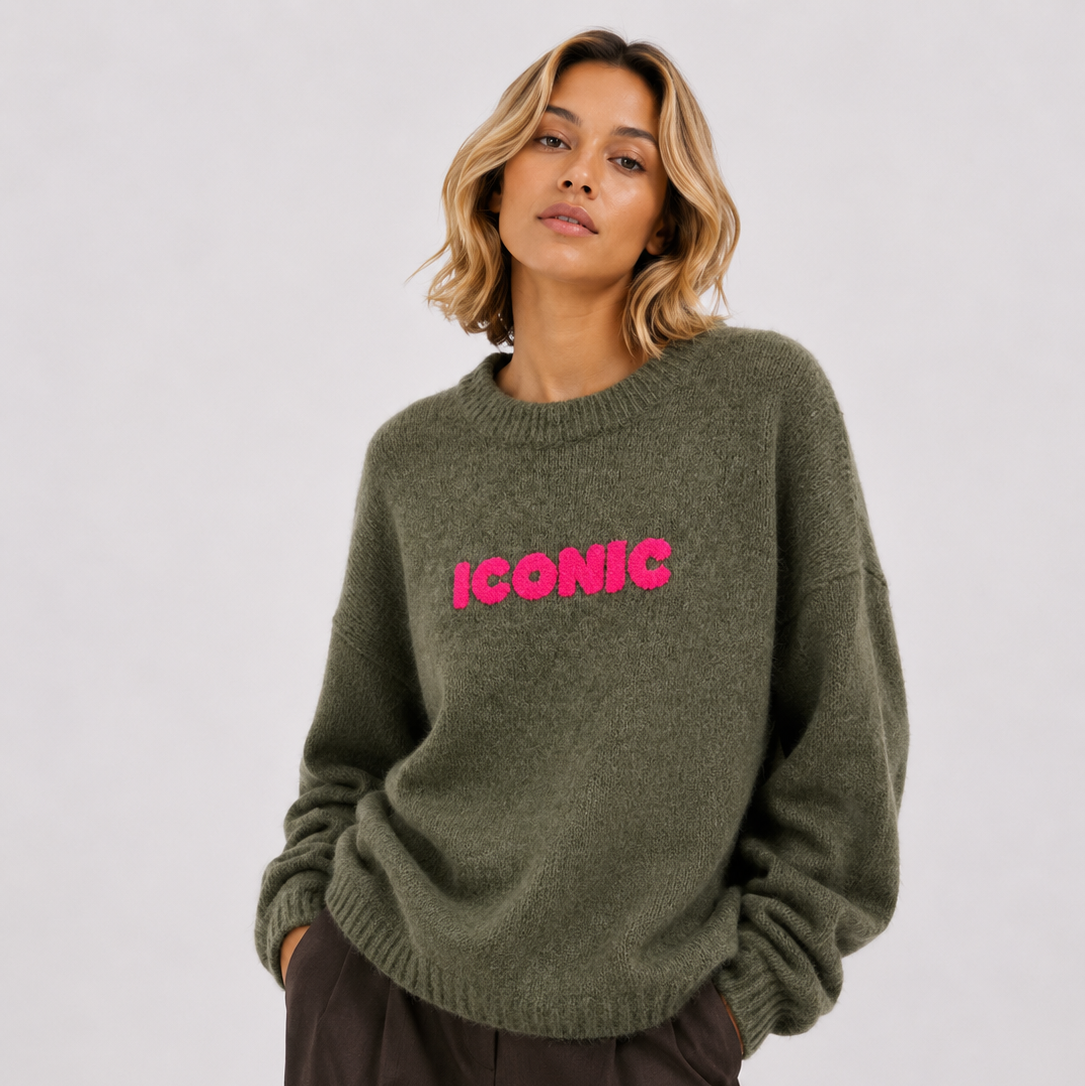 ICONIC Jumper - Khaki / One Size