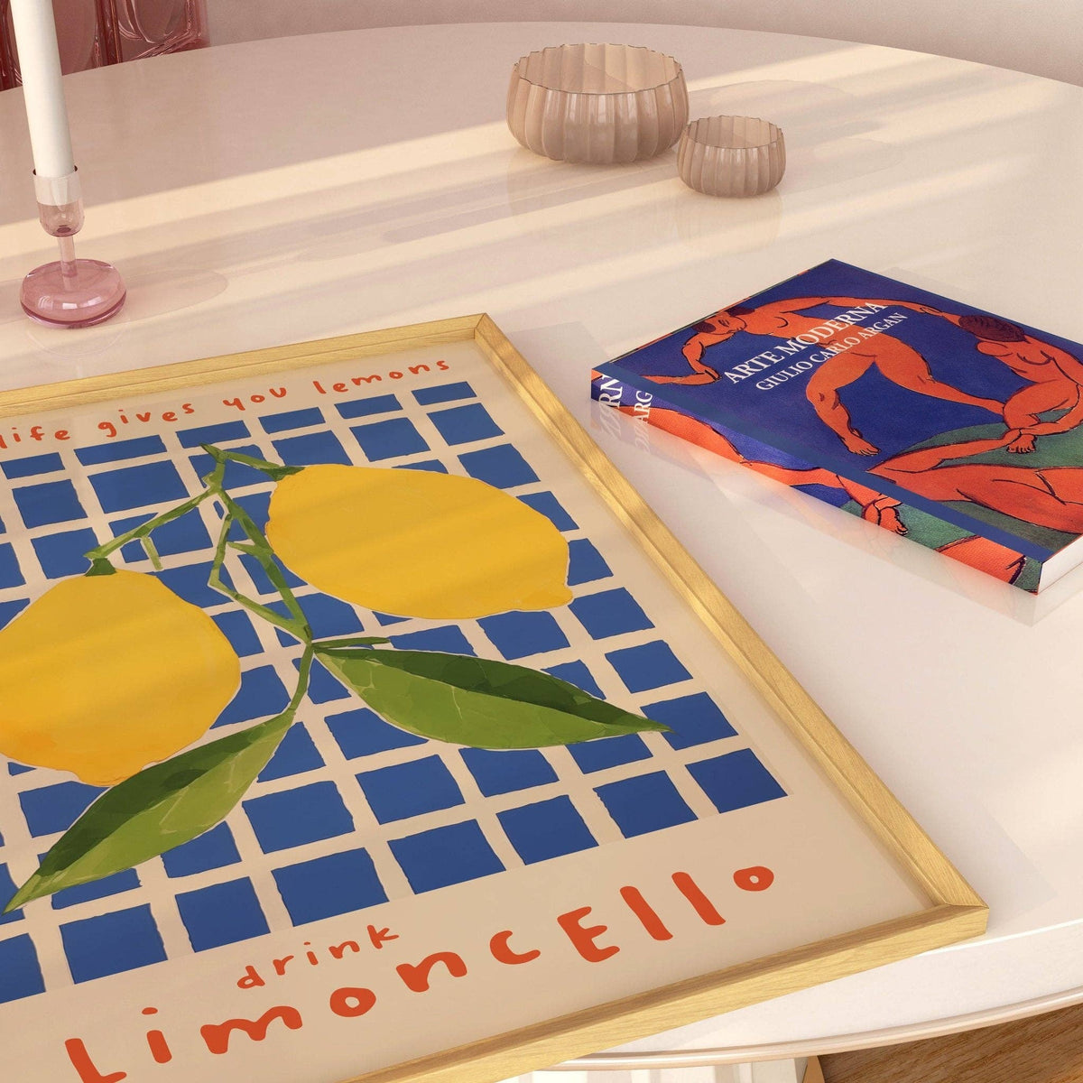 Limoncello Kitchen Print: A4