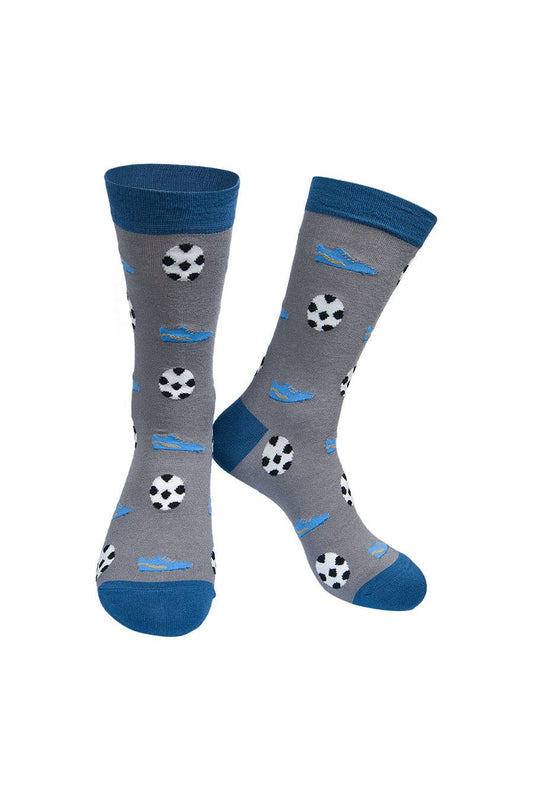 Football Mens Bamboo Socks