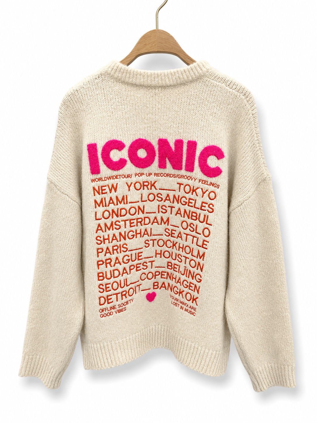 ICONIC jumper - Cream / One Size