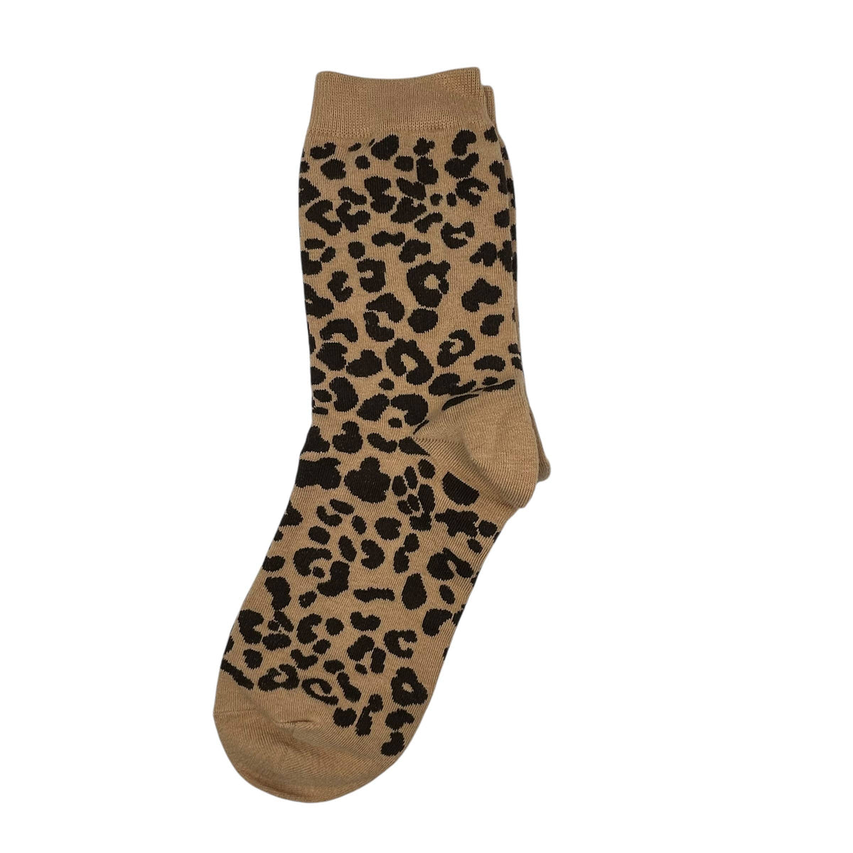Leopard Socks -  Sand