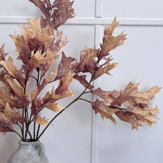 Vintage Foliage Stem - Warm Honey