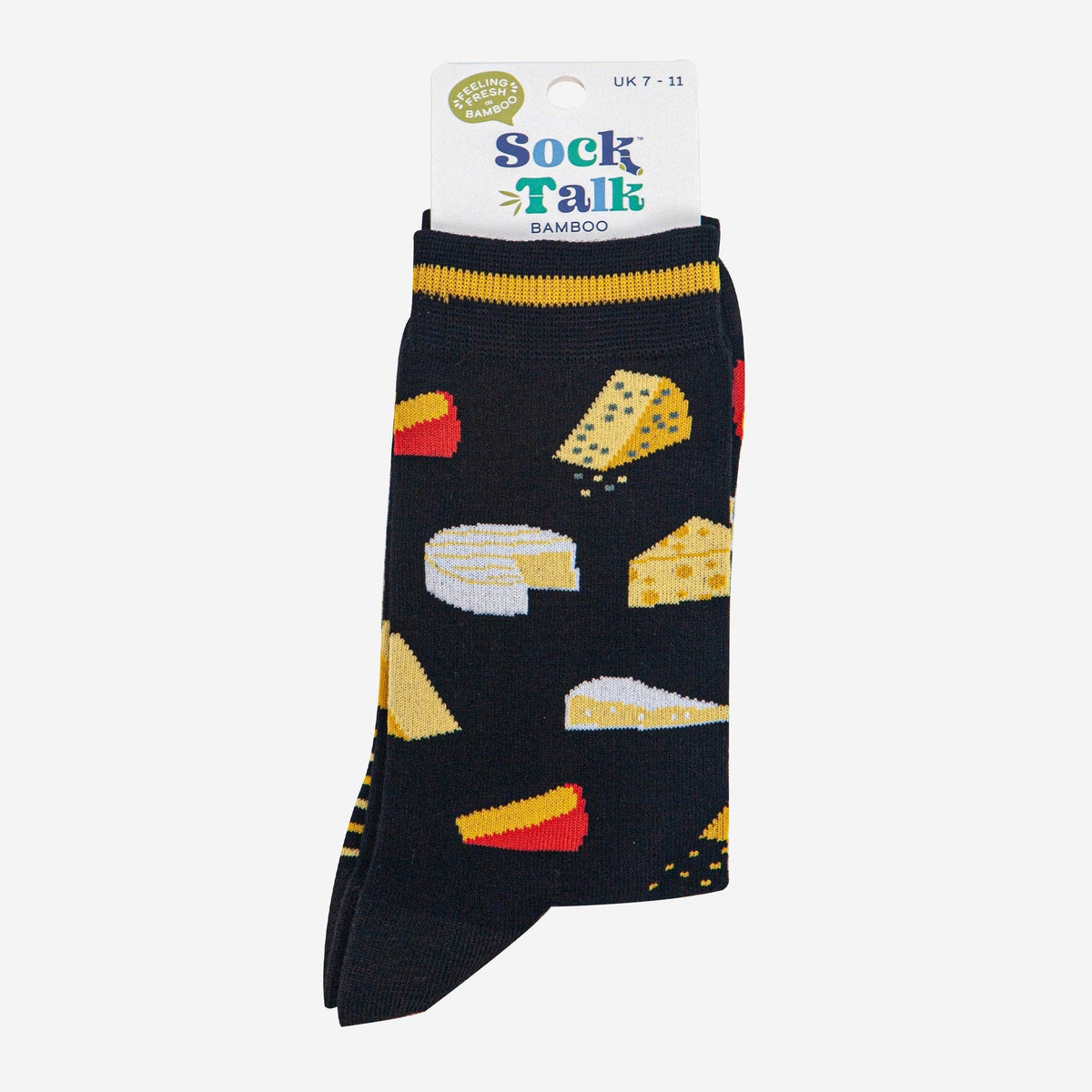 Cheese Mens Bamboo Socks