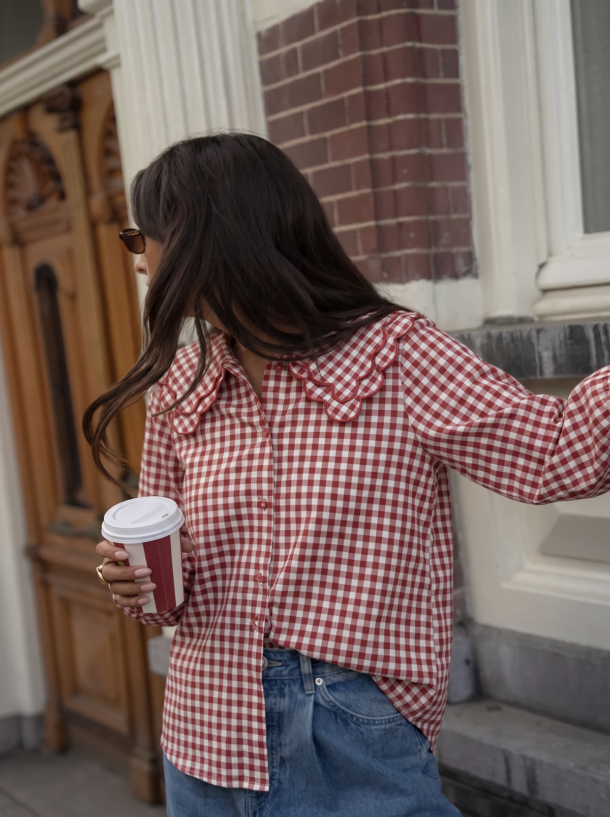 Ginny Gingham Blouse