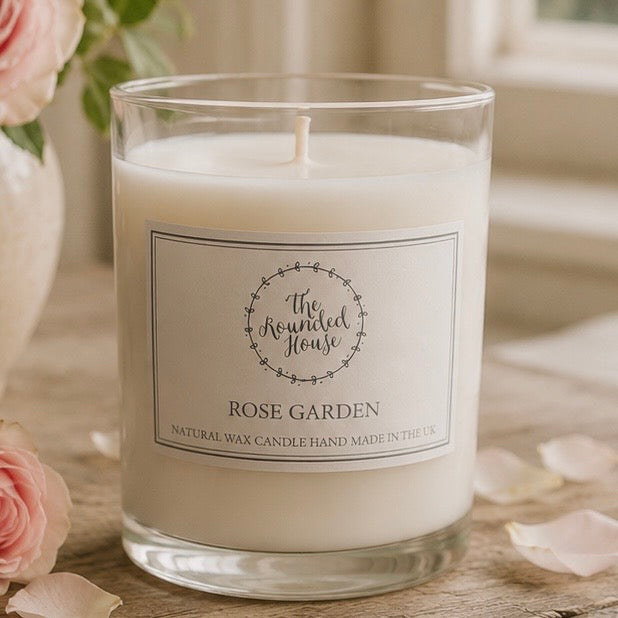 The Rounded House Candle  - Rose Geranium
