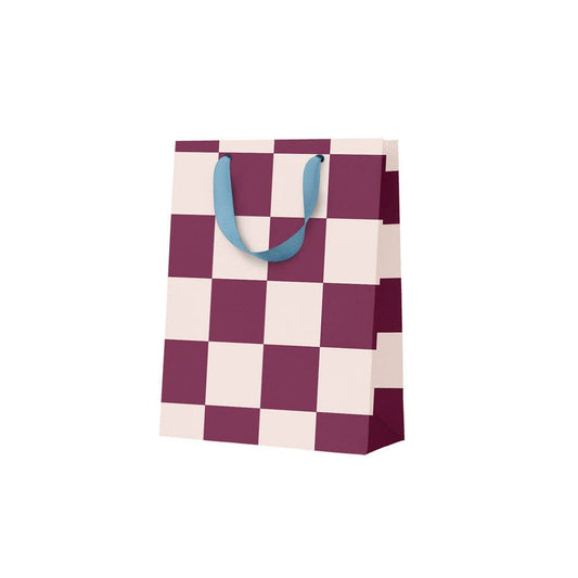 Checkerboard Mini Gift Bag