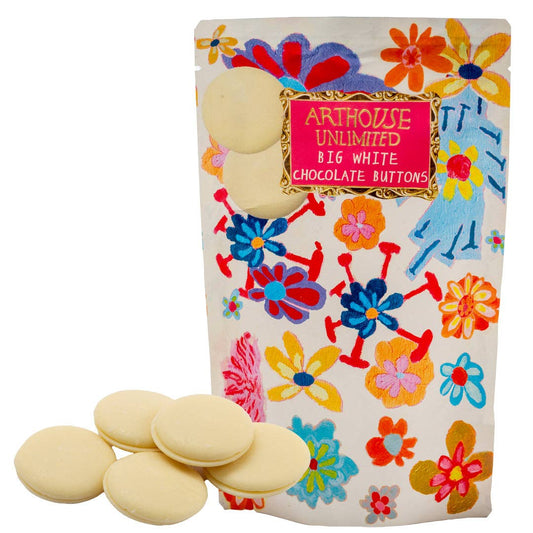 Yellow Daffodil - White Chocolate Buttons