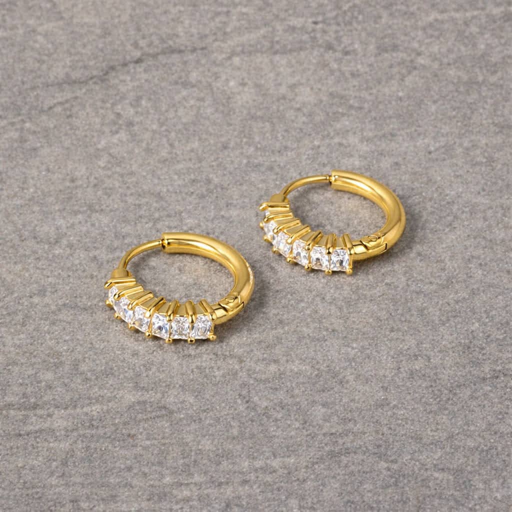 Tarnish Resistant Zirconia Front Huggies