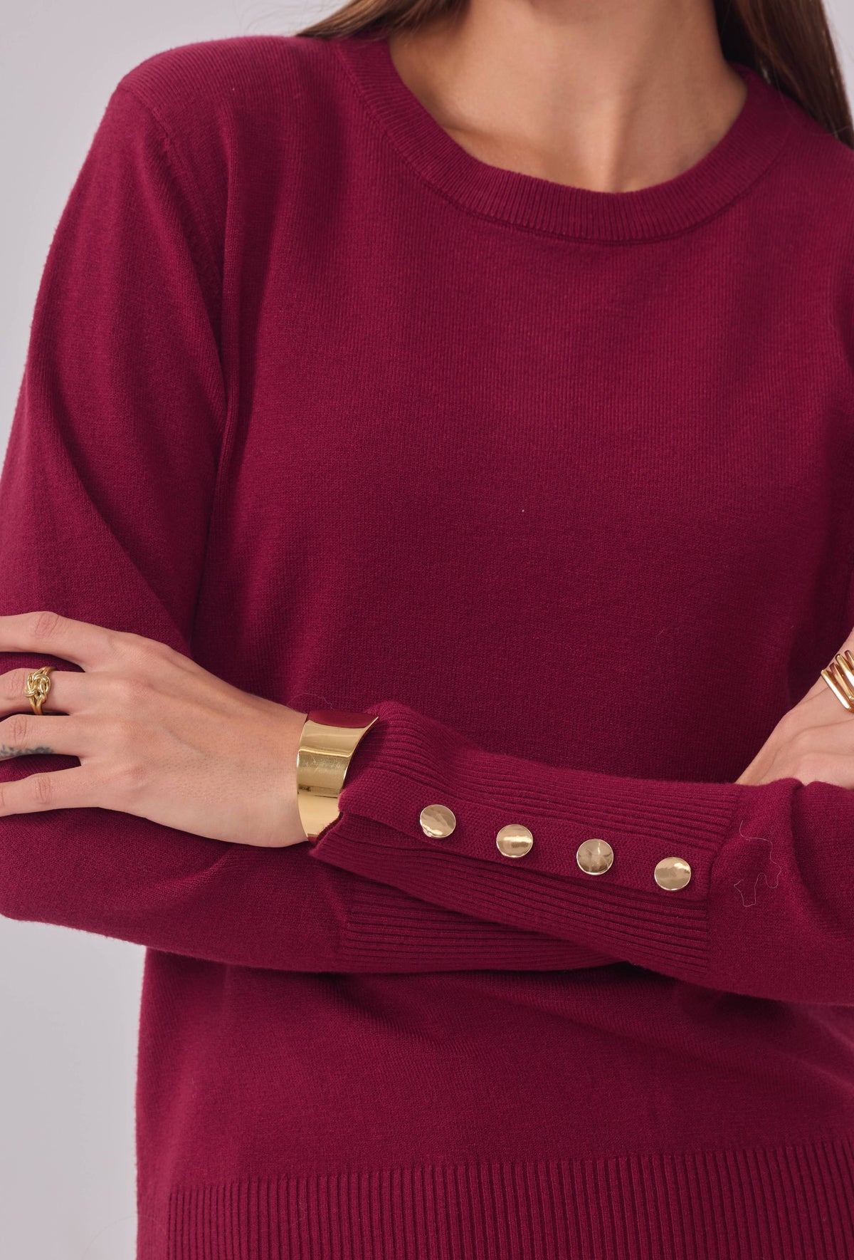Vanessa jumper - Bordeaux