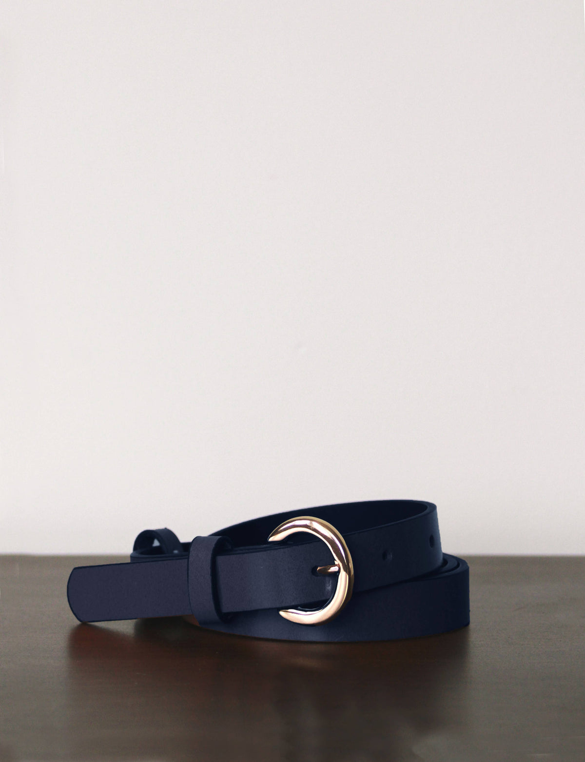 NLB02 Leather Fashion Belt: Brown / 14
