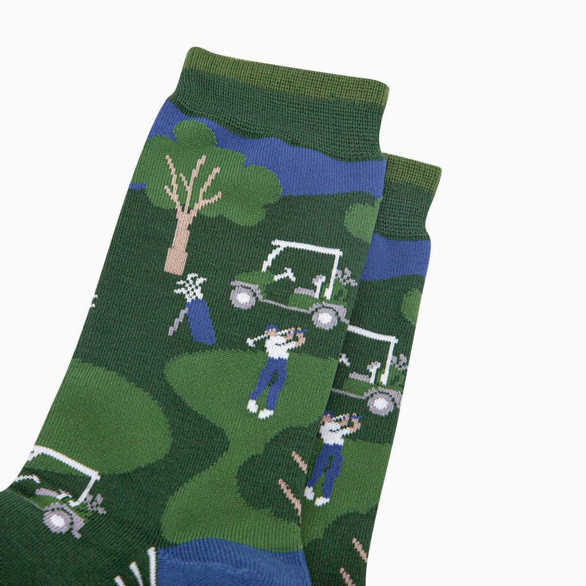 Golf Course Mens Bamboo Socks