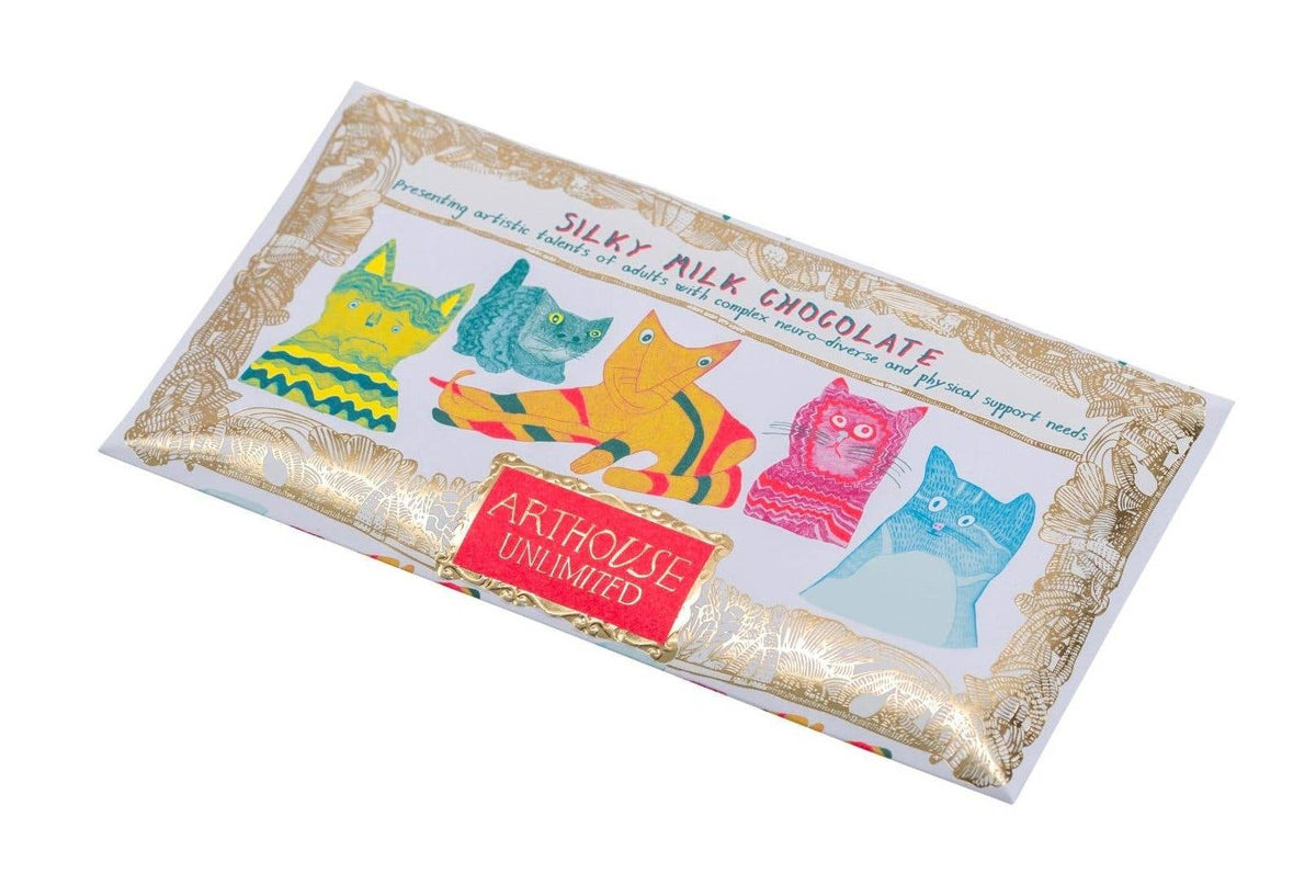 Miaow for Now - Silky Milk Chocolate Bar