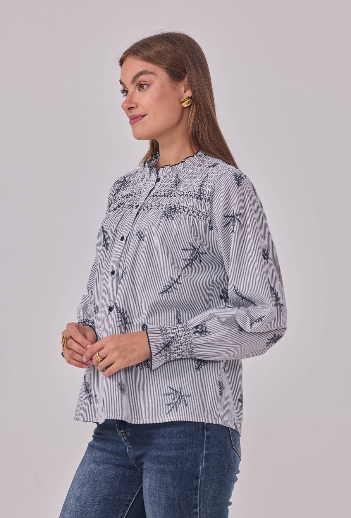 Dauphine Shirt - Navy