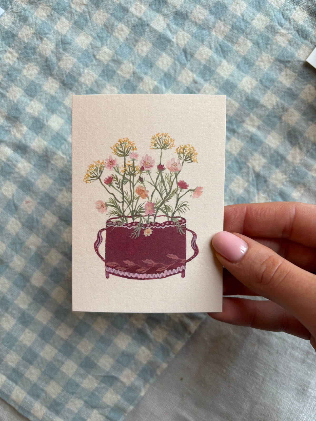 Summer Jewels mini card