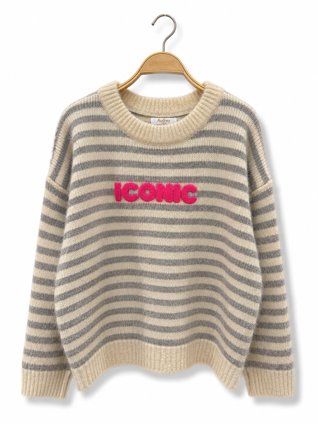 ICONIC jumper - Grey Stripe / One Size