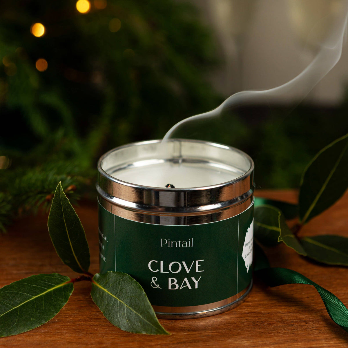 Clove & Bay Tin Candle