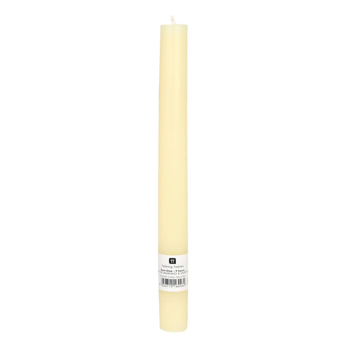 Cream Straight Dinner Candles