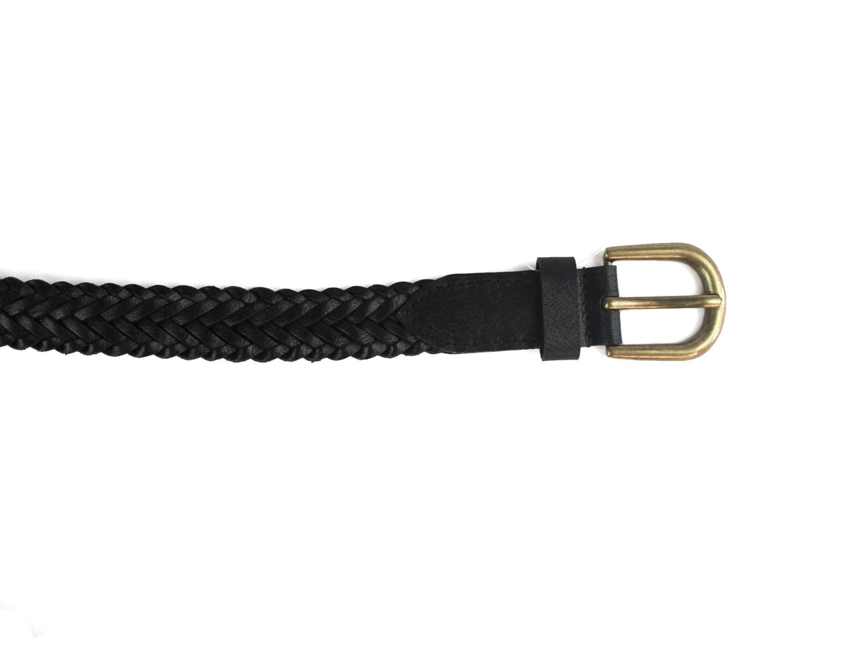 Sara Leather Belt: Cognac / 12
