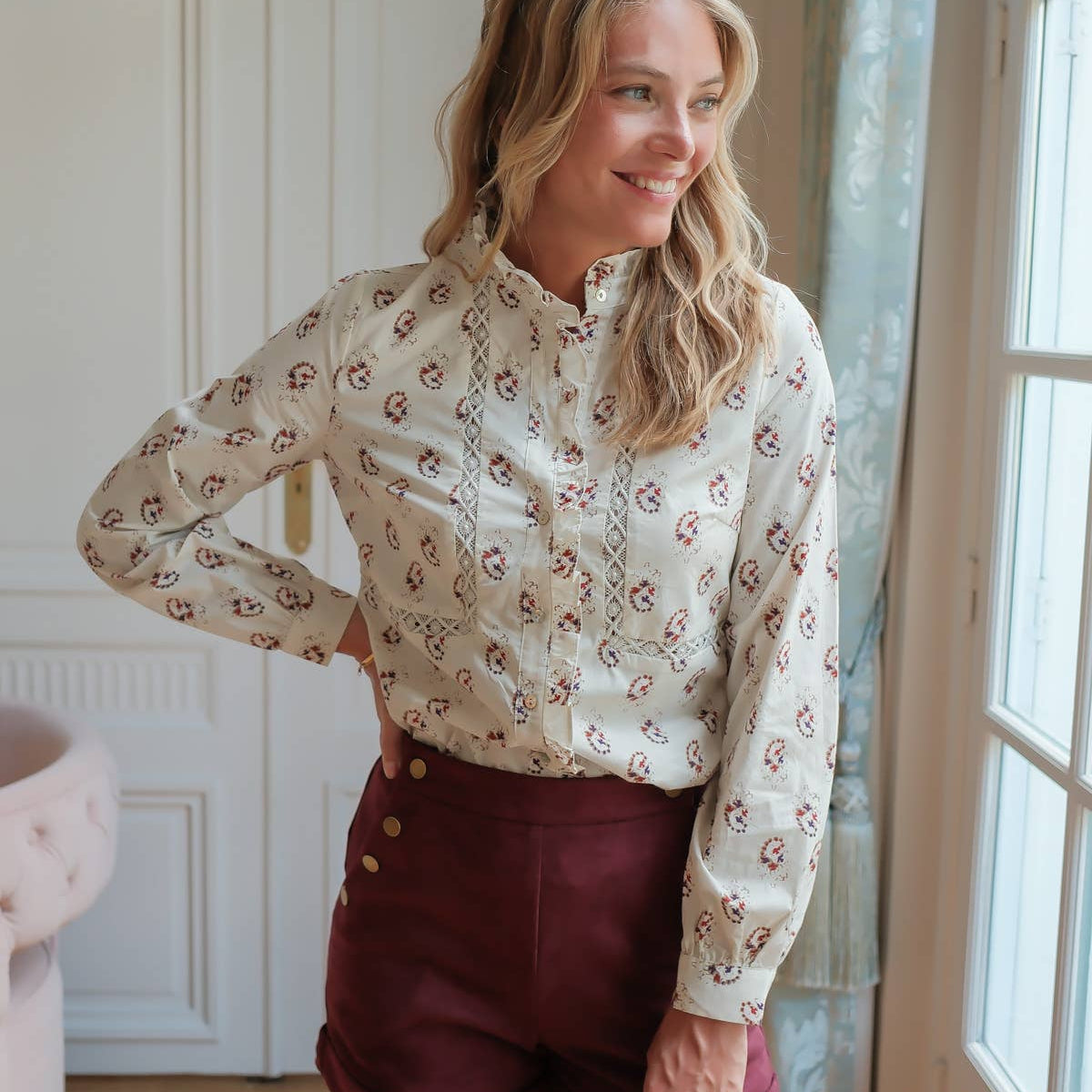 Abigail Blouse - cream