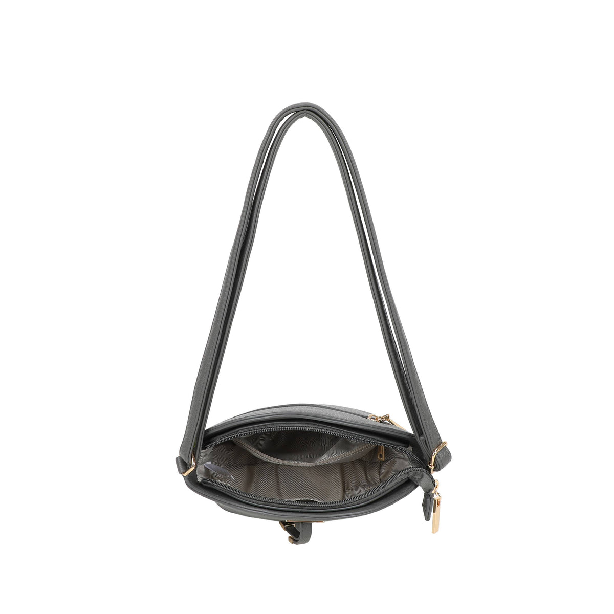 Tassel Cross body Bag: Wine