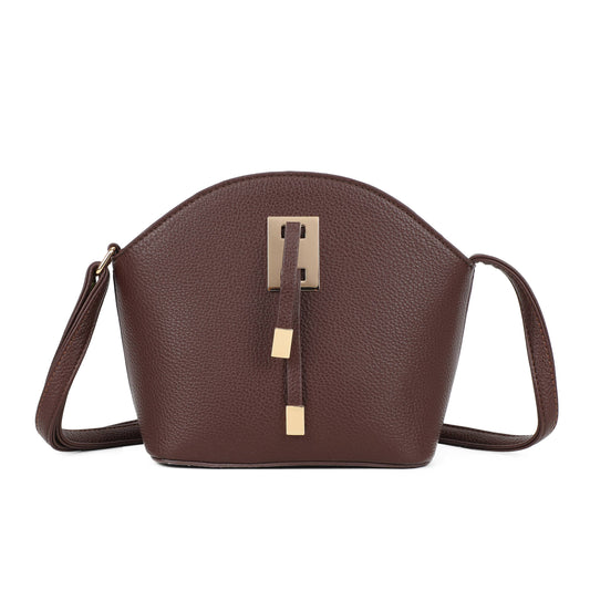 Tassel Cross body Bag: Coffee
