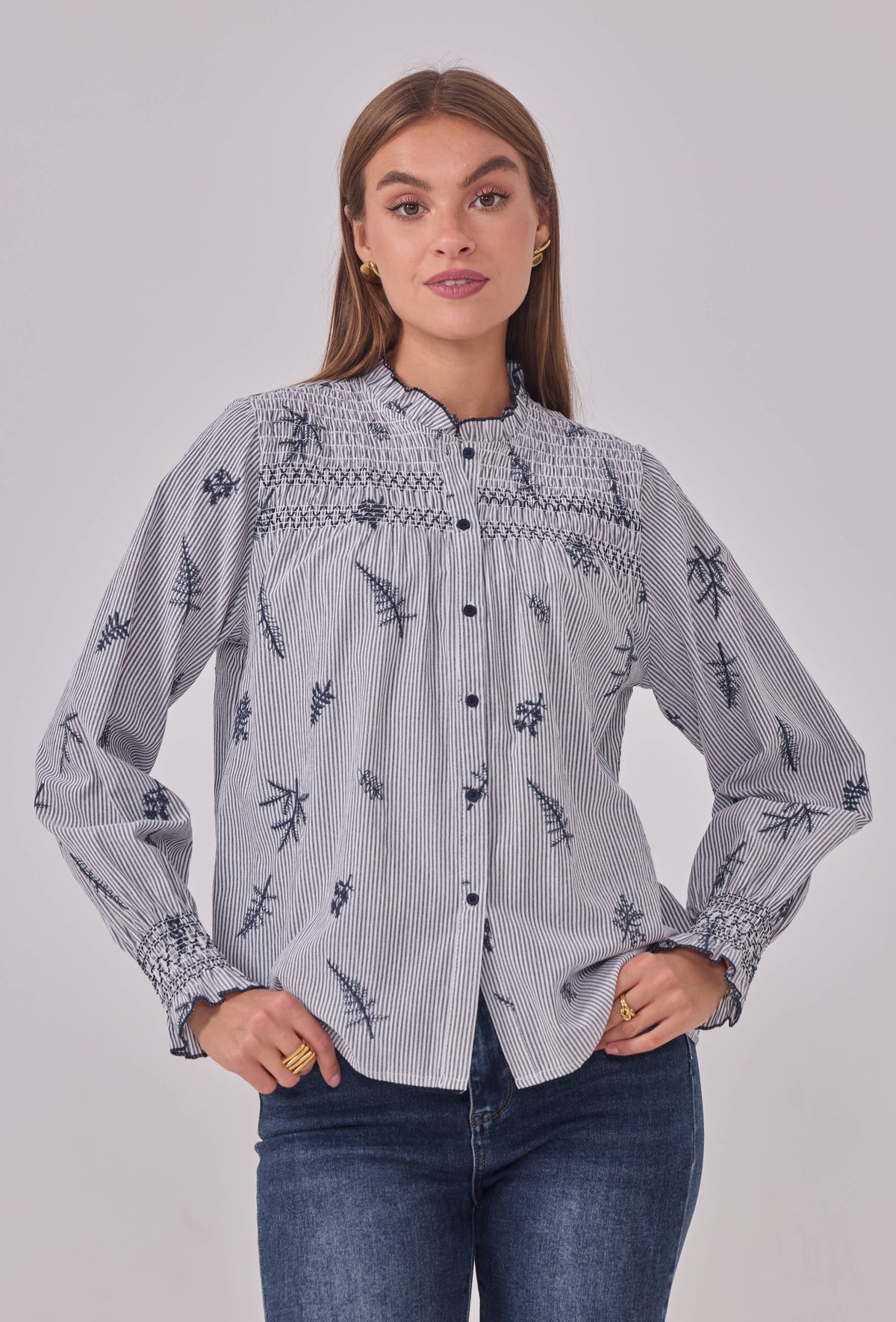 Dauphine Shirt - Navy