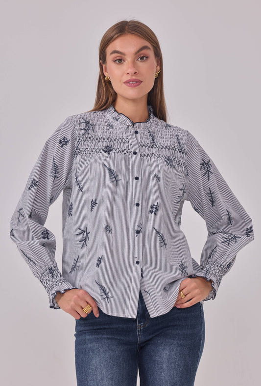 Dauphine Shirt - Navy