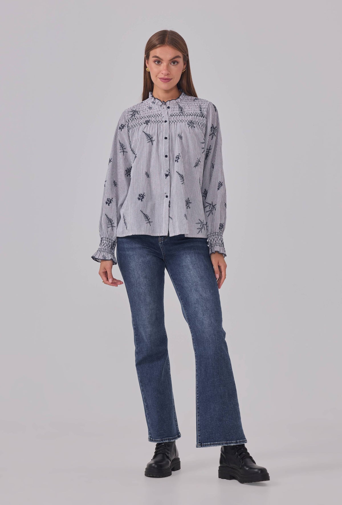 Dauphine Shirt - Navy