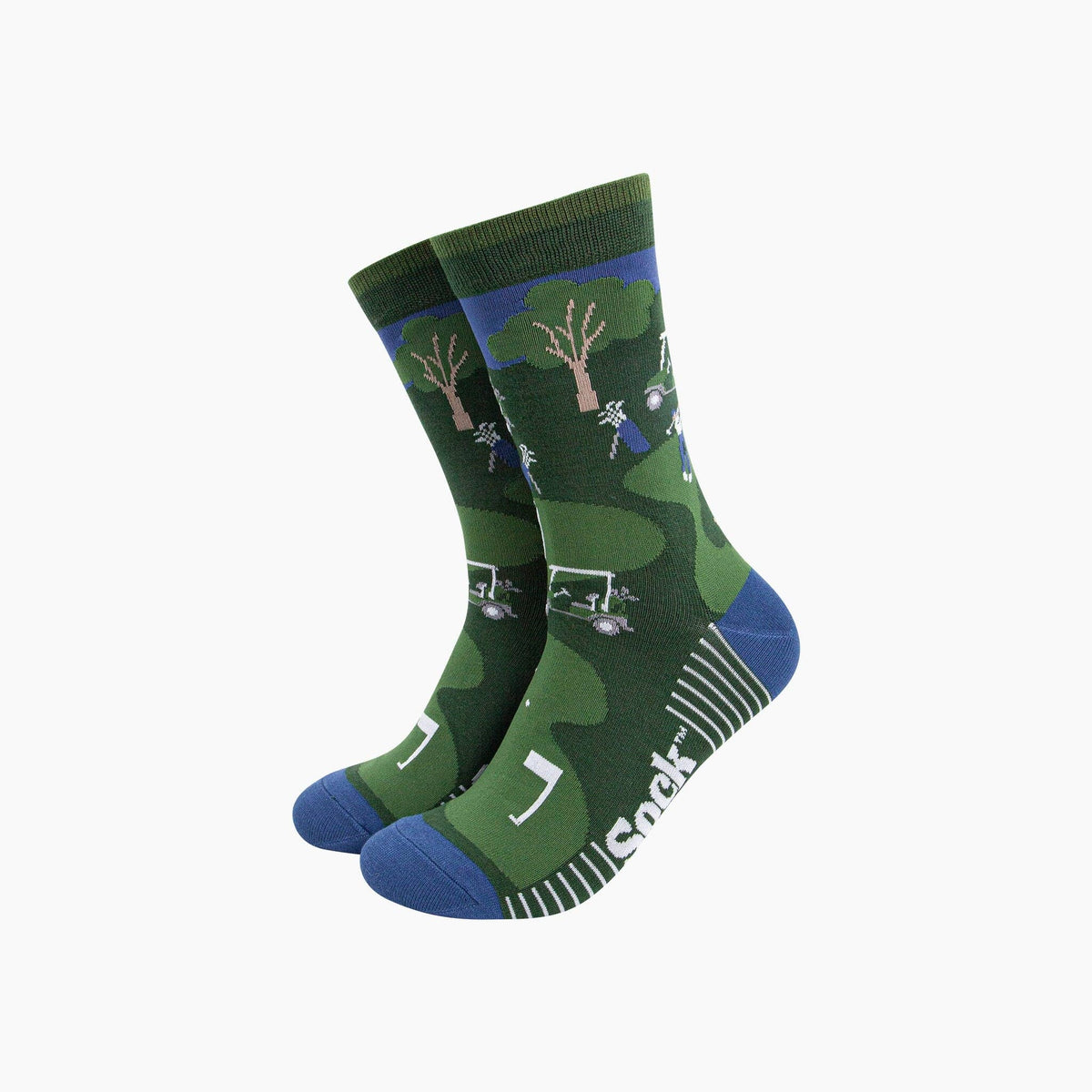 Golf Course Mens Bamboo Socks