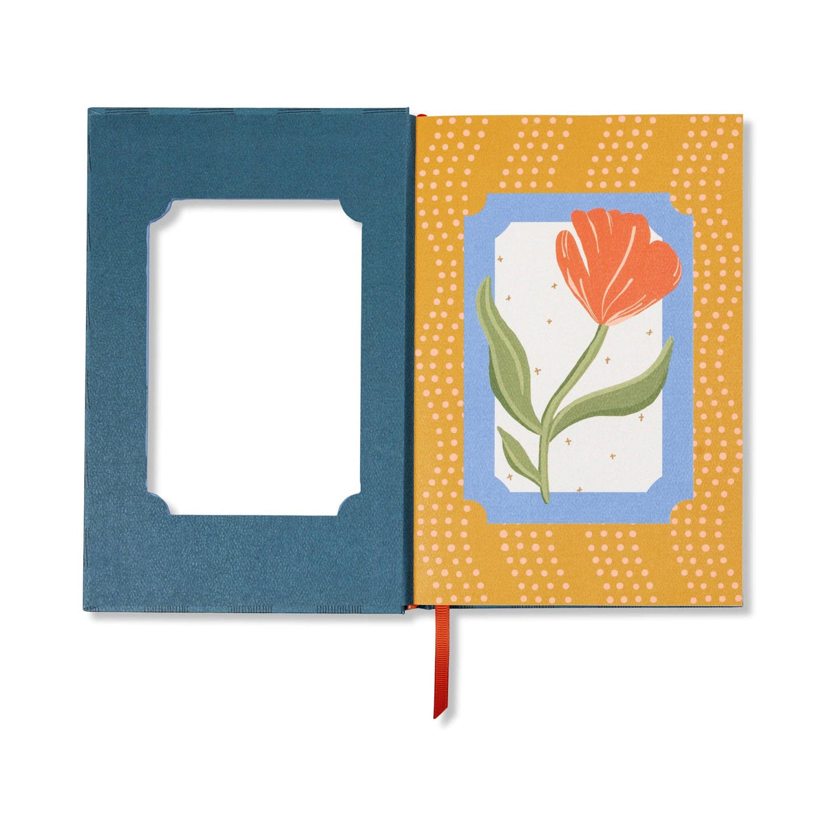 Framed Floral Journal - Poppy