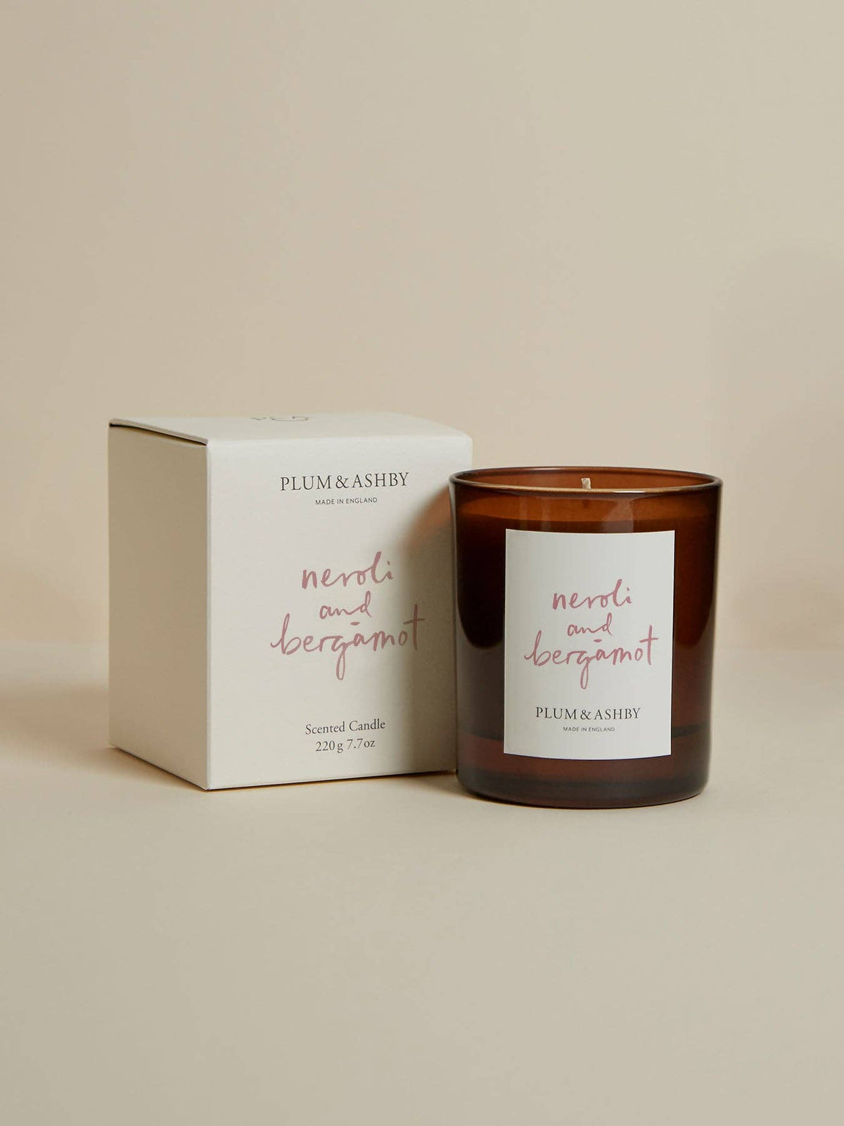 Neroli & Bergamot Candle - Plum & Ashby 220g