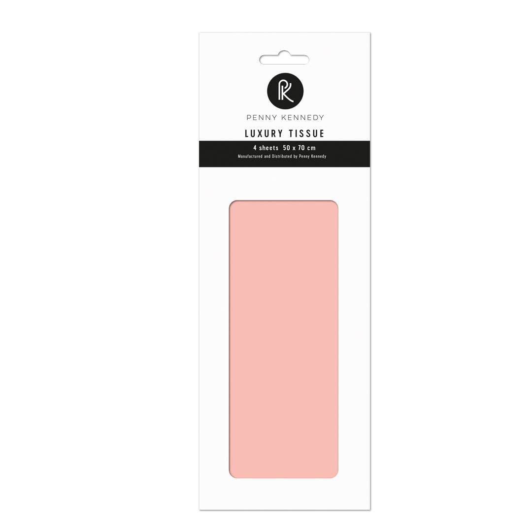 Pink Plain Tissue Paper